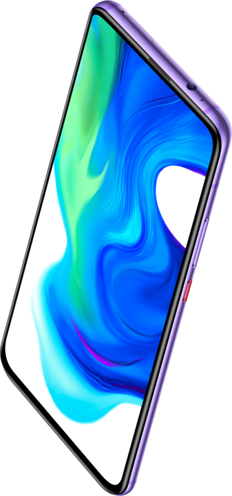 Actual product image Xiaomi Poco F2 Pro (256 GB, electric purple, 6.67", Dual SIM, 64 Mpx, 5G)