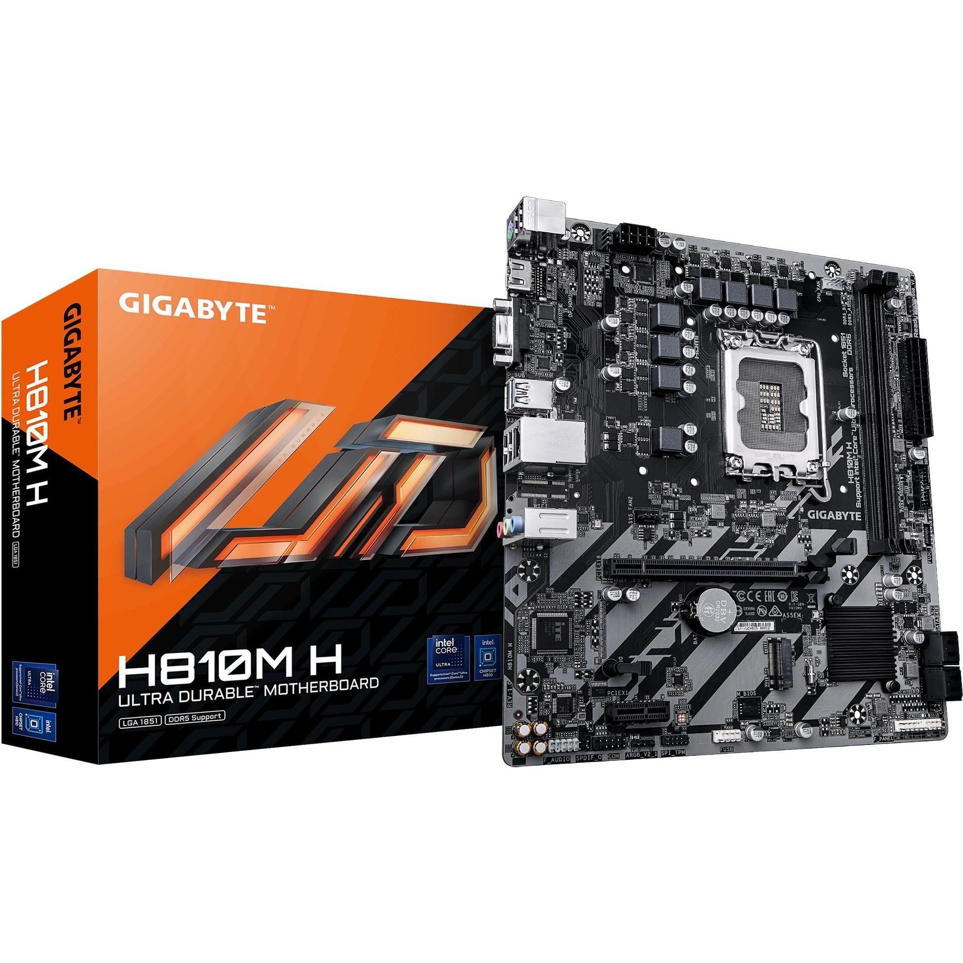 Gigabyte H810M H (LGA 1851, Intel H810, mATX), Mainboard