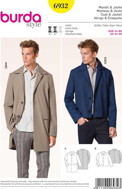 Produktbild Schnittmuster Mantel + Jacke