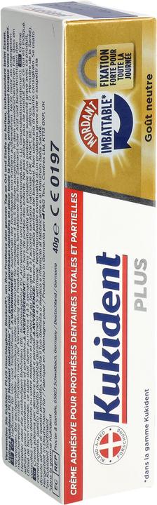 Productafbeelding Kukident Plus Haftcreme Unschlagbare Bisskraft 40G Haftcreme (40 ml)