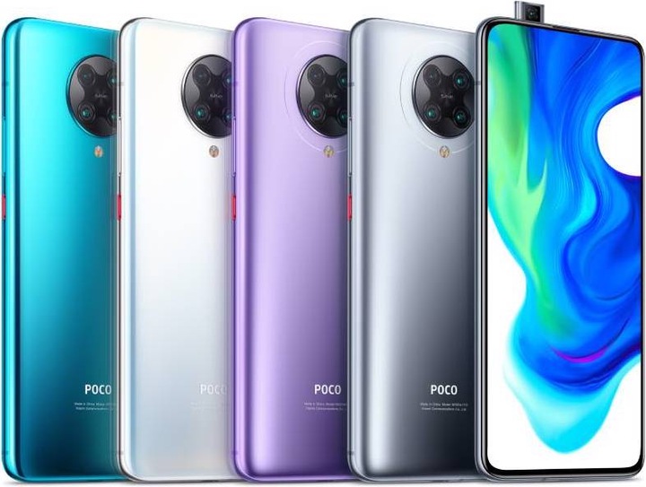 Actual product image Xiaomi Poco F2 Pro (256 GB, electric purple, 6.67", Dual SIM, 64 Mpx, 5G)