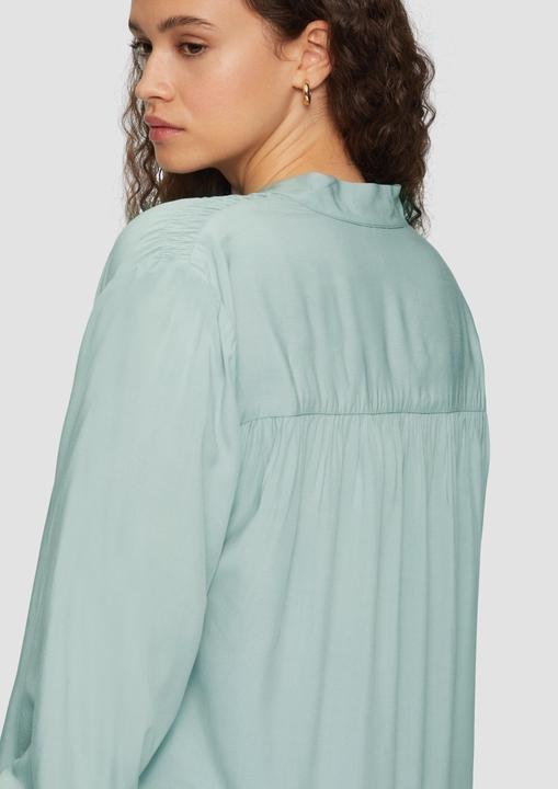 Produktbild S.Oliver Bluse Viskosebluse mit Tunika-Ausschnitt (54)
