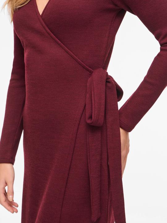 Produktbild Vila VIRAFFI Midi Kleid mit V-Ausschnitt (M)