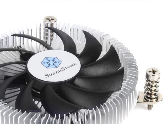 Actual product image Silverstone Nitrogon SST-NT07-115X Low Profile CPU Cooler (23 mm)