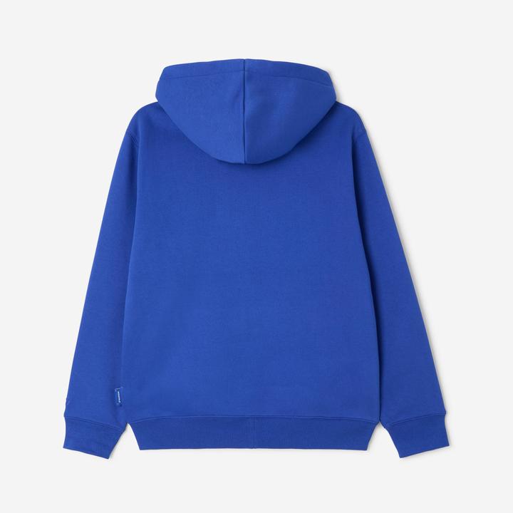 Image du produit Decathlon Sweat zippé mixte, Elementals, bleu (M)