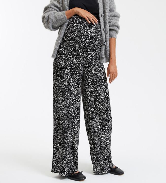 Immagine prodotto La Redoute Collections Pantaloni ampi premaman con vita alta (44)