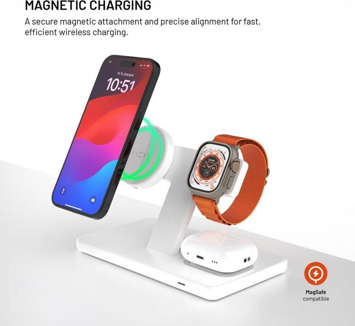 Actual product image Fixed MagPowerstation, biały (37 W)