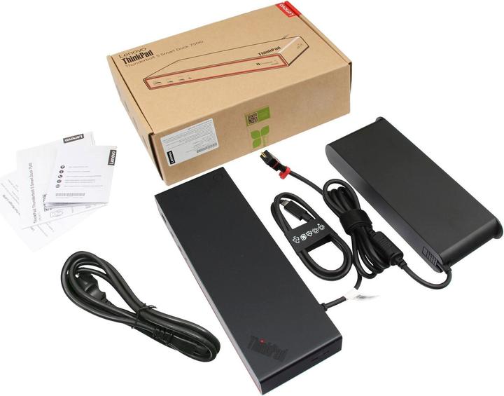 Image du produit Lenovo ThinkPad Thunderbolt 5 Smart Dock 7500 (Thunderbolt, 10 ports)