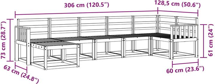 Image du produit vidaXL Outdoor-Sofa