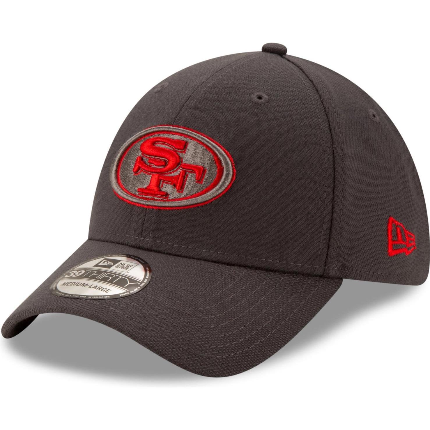 New Era, Herren, Cap, 39Thirty San Francisco 49Ers, Grau, (M)