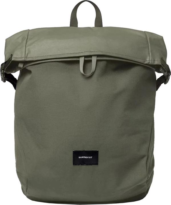 Sandqvist Laptop Rugzak / Rugtas / Laptoptas / Werktas - Alfred - Groen - 13 inch (22 l)