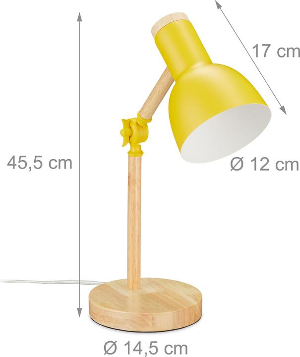 Produktbild Relaxdays Schreibtischlampe (E27)
