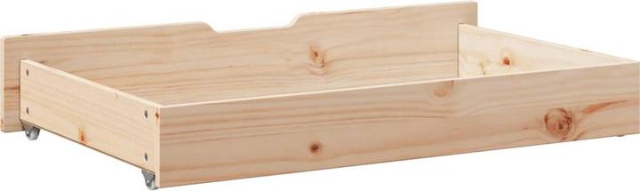 Actual product image VidaXL Bed drawers with castors 2 pcs.