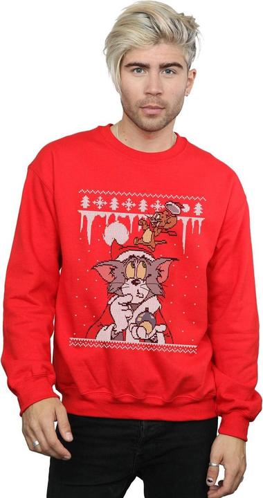Produktbild Tom & Jerry Christmas Fair Isle Sweatshirt (XXL)