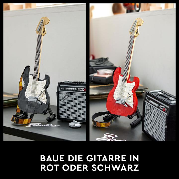 Image du produit LEGO Fender Stratocaster (21329, LEGO Ideas, LEGO difficiles à trouver)