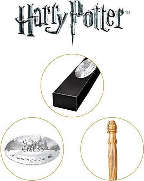 Actual product image Noble Collection Harry Potter Zauberstab Vincent Crabbe (Charakter-Edition)