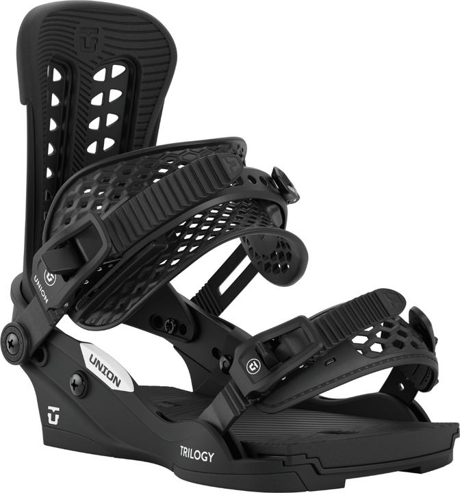 Union Trilogy Classic Women's Snowboard Bindings - Black-L (L)