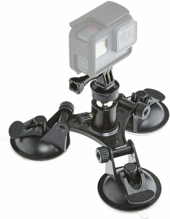 Image du produit mantona Porte-ventouse à 3 pattes L