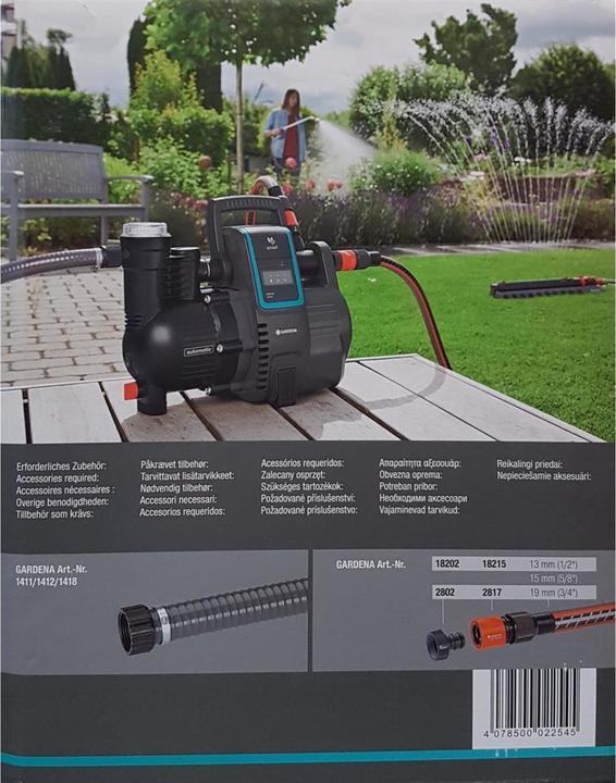 Produktbild Gardena Smart Pressure Pump Set (Smart Pressure Pumpe)