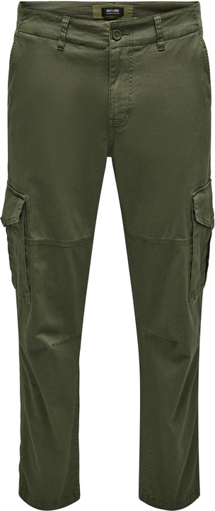 Only & Sons Einfarbige Cargohose