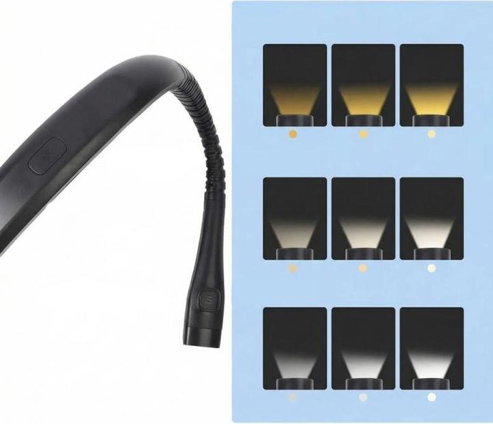 Produktbild Tech-Protect Ll200 Neck Reading Light Black