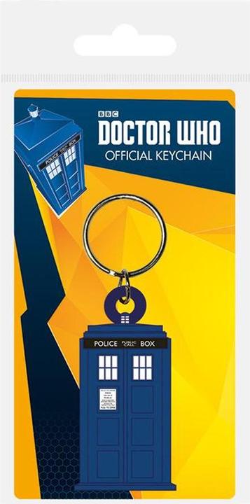 Actual product image Doctor Who Tardis Rubber Keyring