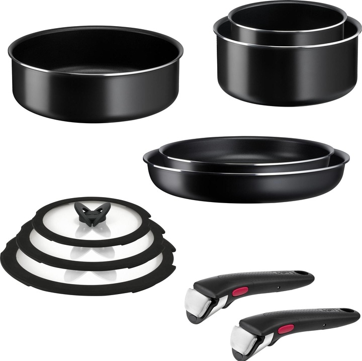 Produktbild Tefal Ingenio Easy On (28 cm, Pfannenset + Topfset, Aluminium)