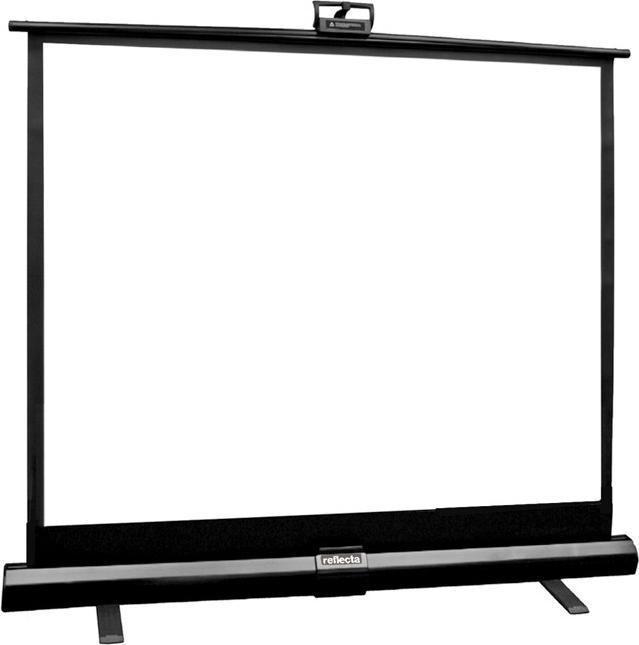 Produktbild Reflecta Bodenleinwand portable 178x211 (171x128) schwarzer Rücken/schwarzer Rand (83.07", 4:3)