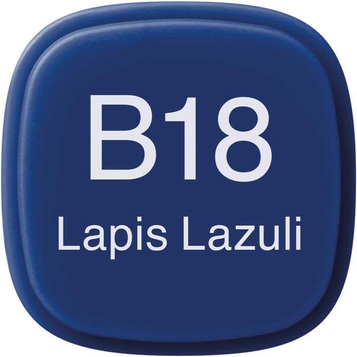 Image du produit Copic Marqueur graphique Classic Type B - 18 (B18 - Lapis Lazuli, 1 x)