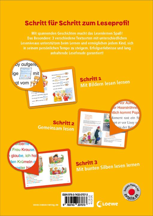 Produktbild Lesenlernen in 3 Schritten - Die schönsten Krimigeschichten (Deutsch, 2020)