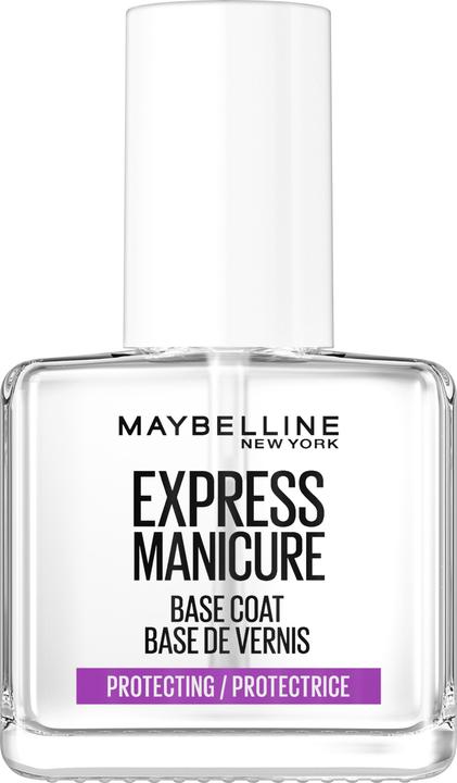 Actual product image Maybelline New York MNY Express Manicure (Protective base coat, Gel-Effect Nail Polish)