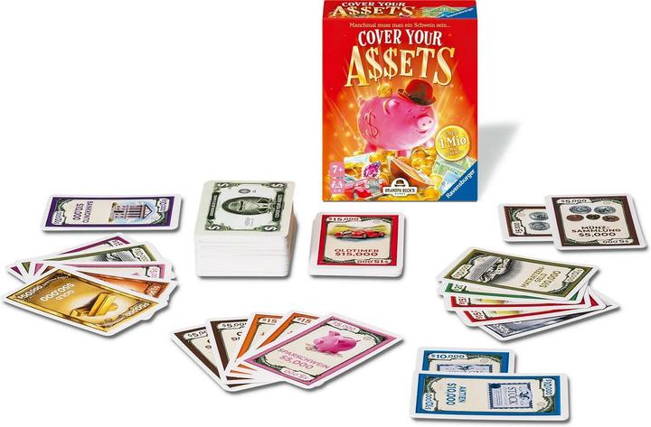 Actual product image Ravensburger Cover your assets (German, 2 - 6 Players)