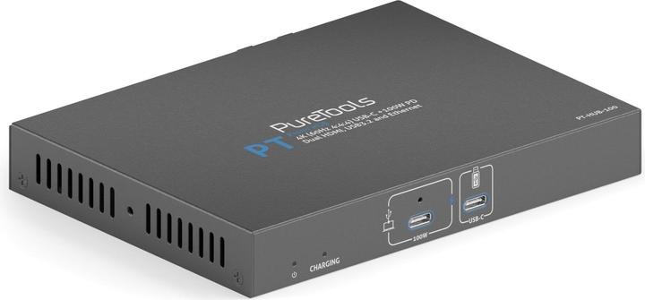 Produktbild Purelink PureTools - ProAV USB-C Alt-mode Docking Station - 4K (60Hz 4:4:4) USB-C + 100W PD Dual 4K HDMI Aus (USB-C, 1 Ports)