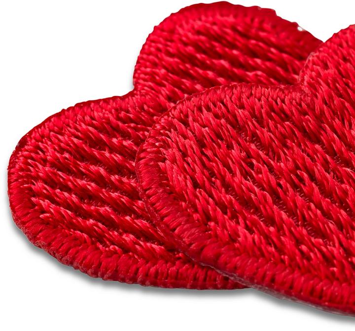 Image du produit Prym Application Coeurs, rouge (2 pcs, 2 x 2 cm)