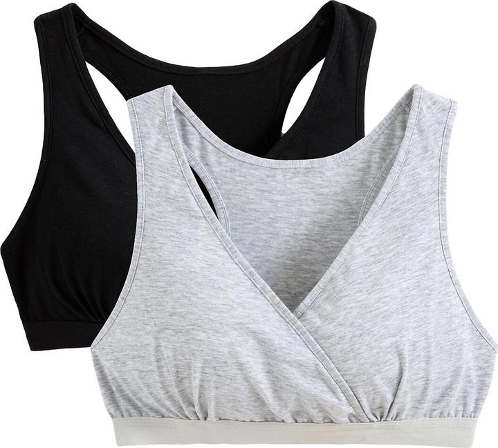 Produktbild La Redoute Collections 2er-Pack Still-Bustiers aus Baumwolle (36 A)