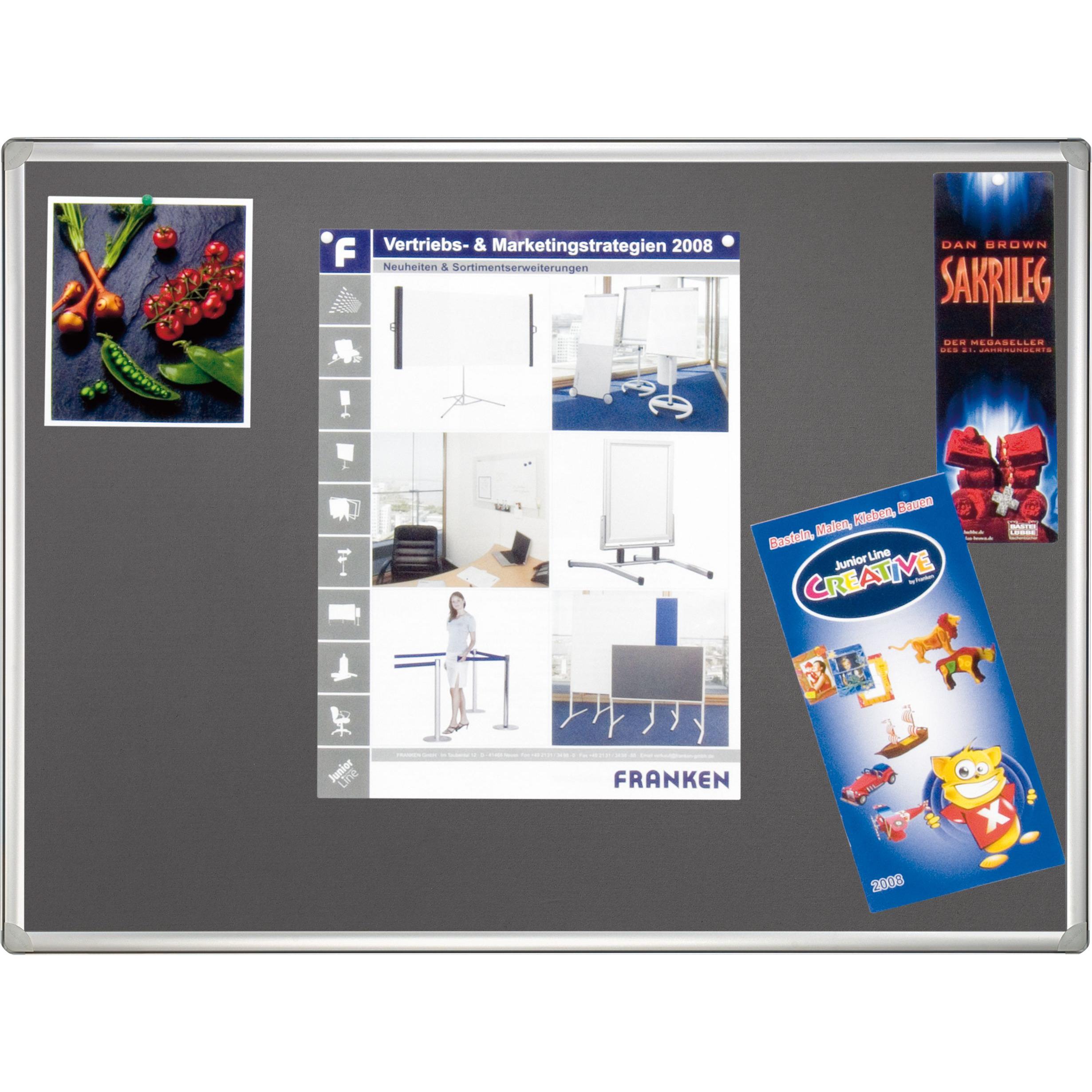 Franken, Pinnwand, Filz-Notiztafel PRO (150 x 100 cm)