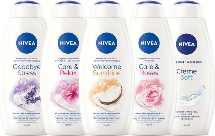 Produktbild NIVEA Pflegebad Care & Roses (750 ml)