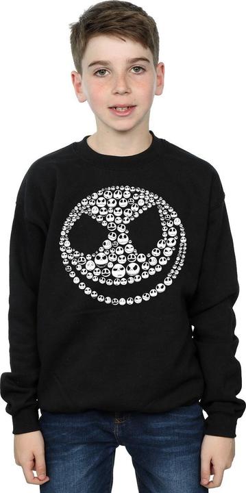 Produktbild Disney Nightmare Before Christmas Jack Skull Collage Sweatshirt Jungen (128)