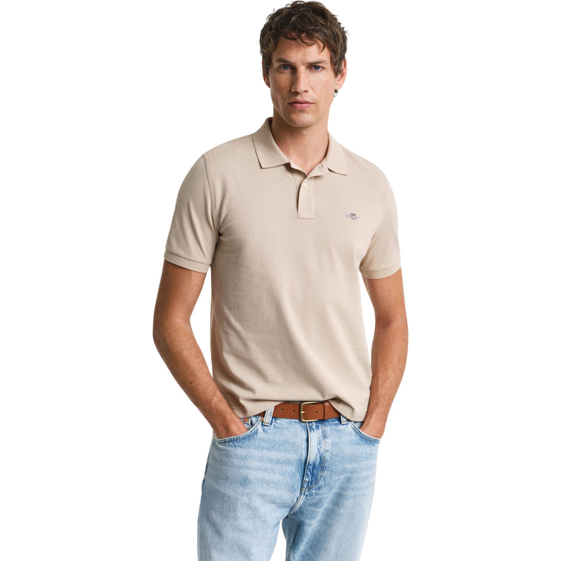 Thumbnail - GANT, Herren, Shirt, Shield, Beige, (3XL)