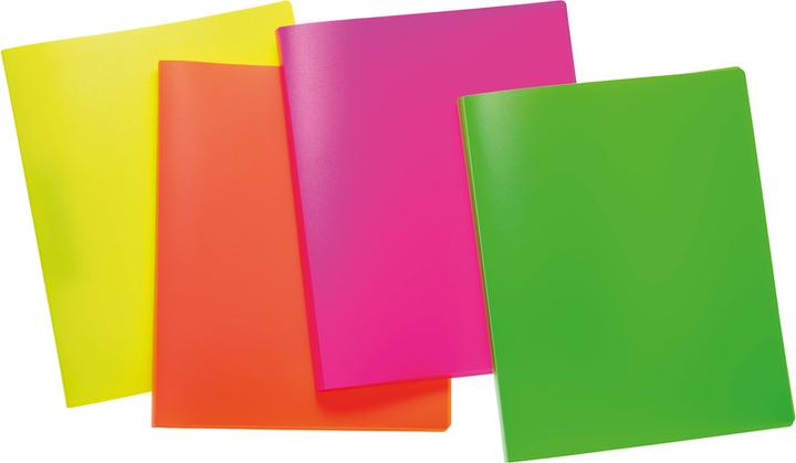 Productafbeelding HERMA Ringband A4 neon doorschijnend (A4, 35 mm, 1 Stuk)