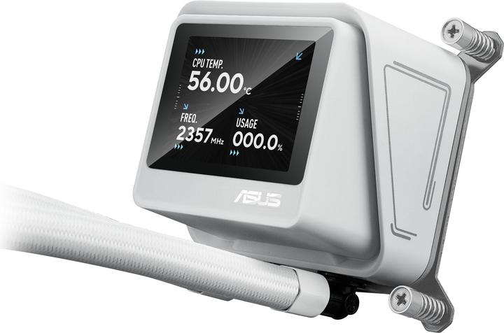 Actual product image ASUS Wak Max Gaming Lc 360 Argb LCD Wht