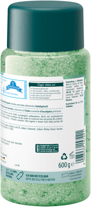 Actual product image Kneipp Cold season (Bath salts)
