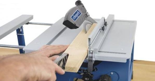 Actual product image Scheppach HS80 Circular Table Saw 230V 50Hz 1200W - 210mm