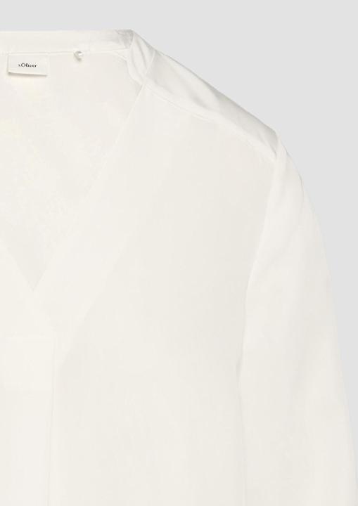 Immagine prodotto S.Oliver Bluse Longbluse aus Modalmix mit Tunika-Ausschnitt (40)