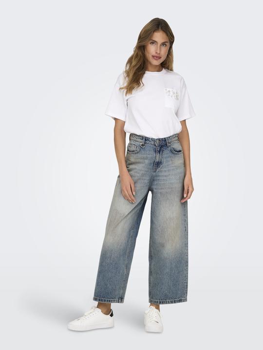 Actual product image Only ONLLAFAYETTE Mittlere Taille Weiter Beinschnitt Jeans Jeans mit weitem Bein (W29/L34)