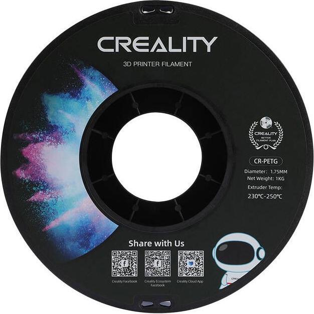Immagine prodotto Creality Filament (PETG, 1.75 mm, 1000 g, Grigio)