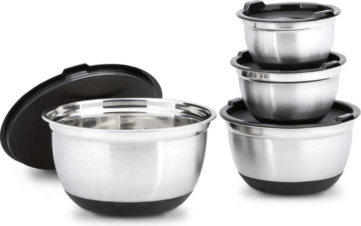 Actual product image Relaxdays Bowl set (25.50 cm, 7.30 l, 4 x)
