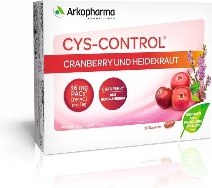 Actual product image Arkopharma Cys-Control (20 Piece, Capsules, 24 g)