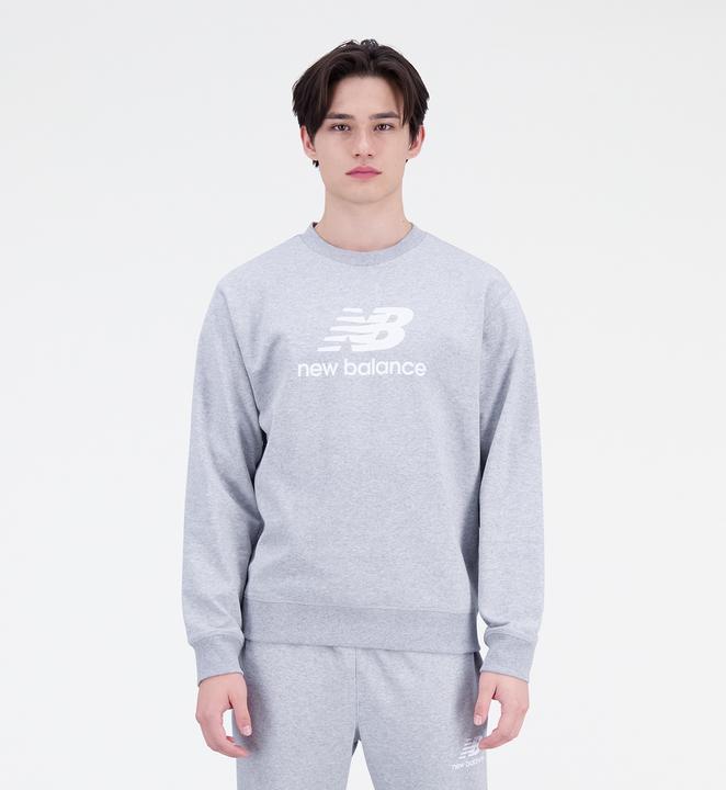 Immagine prodotto New Balance Equipaggio Essentials con logo impilato (XL)