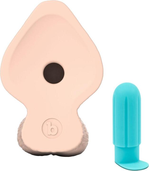 Actual product image Earthly Body Slipskin Realistic Silicone Dildo 8 Inch Girthy Cream